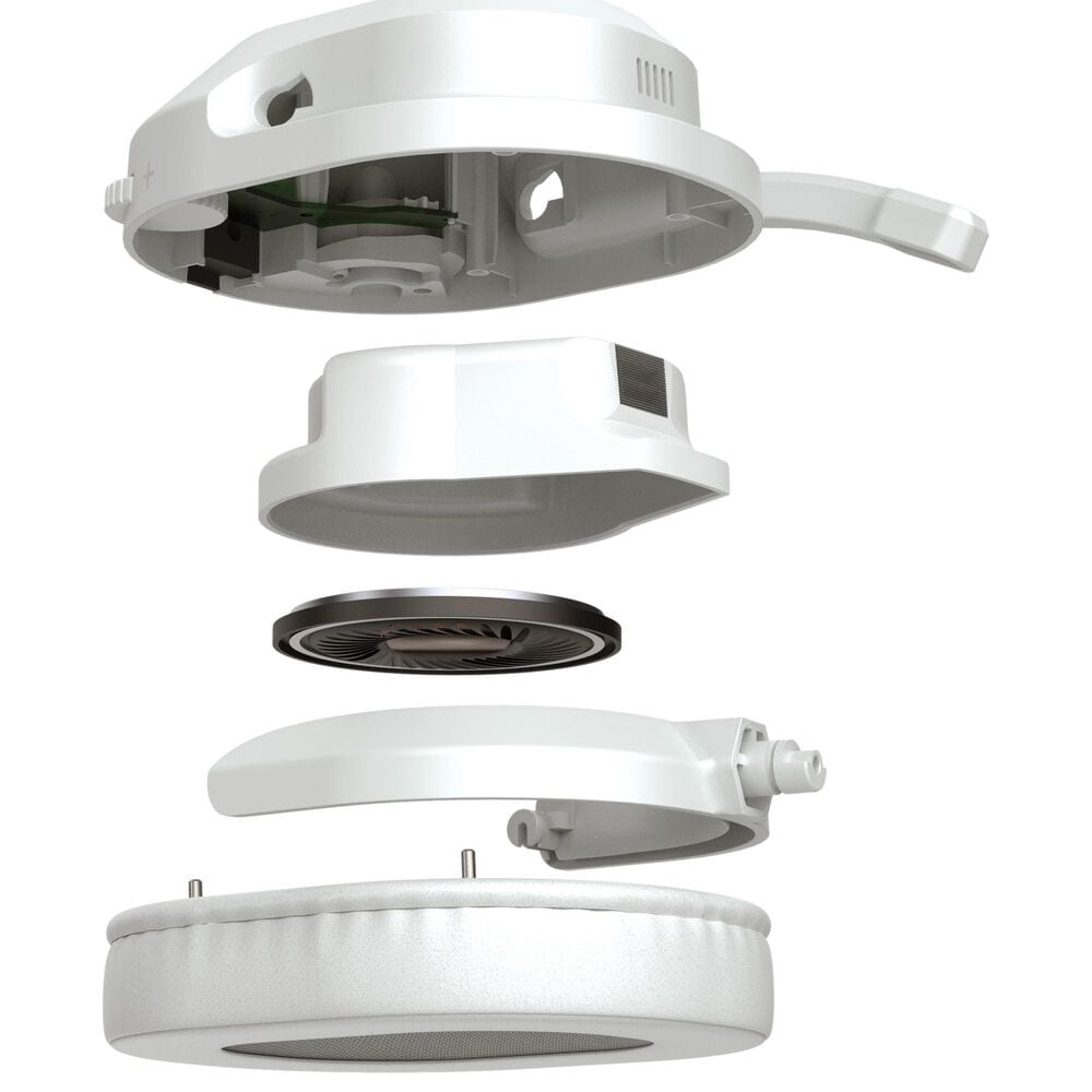 JLab Nightfall Wireless Gaming Headset in White, , large