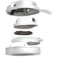 JLab Nightfall Wireless Gaming Headset in White, , large