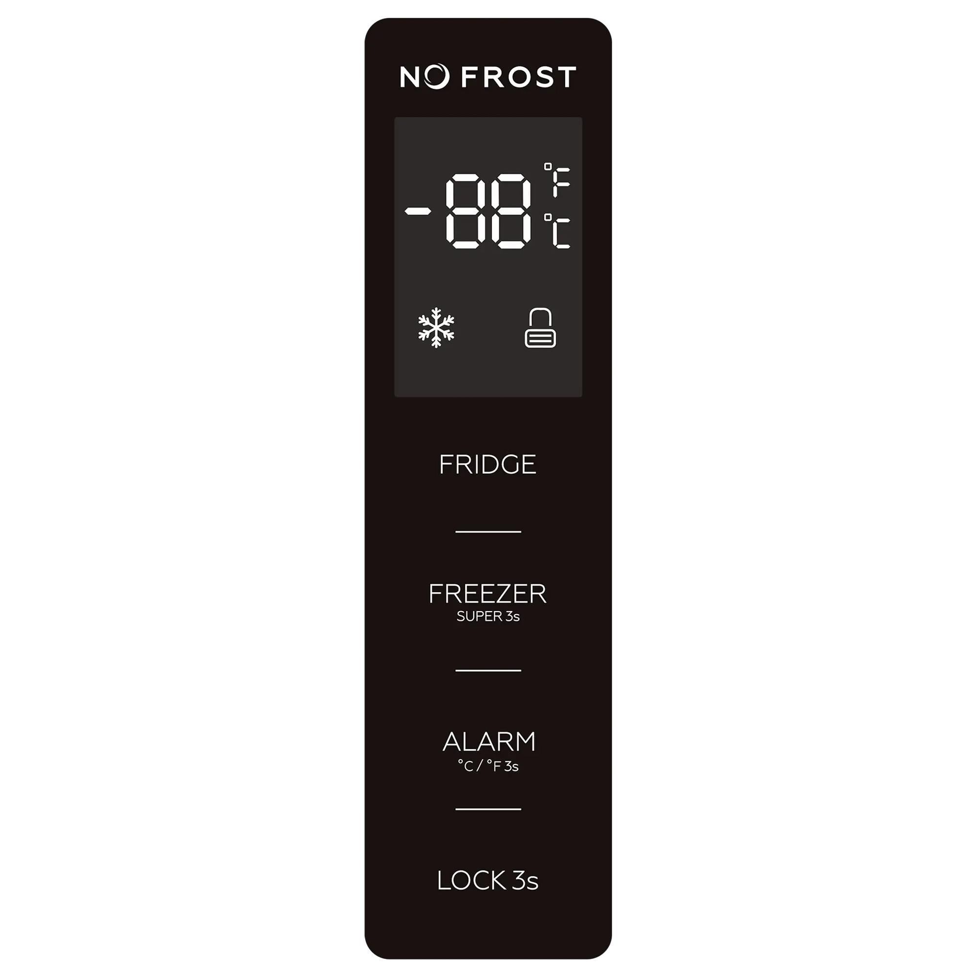 Element 21.2 Cu. Ft. Upright Convertible Freezer in Stainless Steel