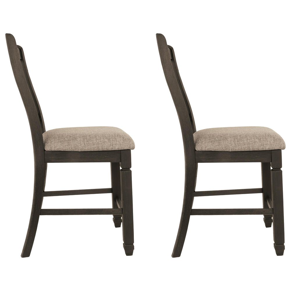 Ashley Tyler Creek Counter Stool in Grayish Brown &#40;Set of 2&#41;, , large