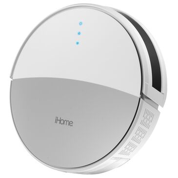 iHome AutoVac Eclipse Robotic Vacuum and Mop in White, , large