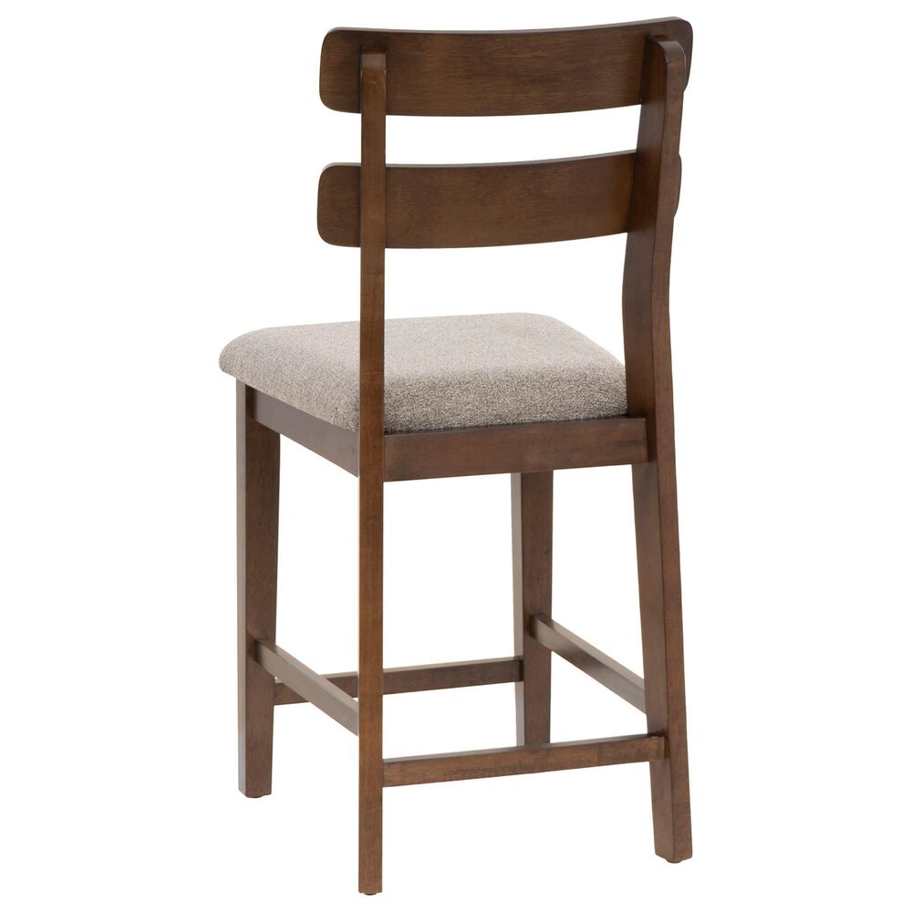 Linon Home Decor Drury Counter Stool in Brown, , large