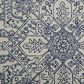Feizy Belfort Ivory and Navy 10" x 14" Area Rug, , large