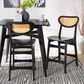 Baxton Studio Hesper Counter Stool in Dark Brown (Set of 2), , large