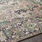 Surya Iris 7"6" x 9"6" Medium Green, Dark Blue, Charcoal, Light Olive, Sage, Light Beige and Cream Area Rug, , large