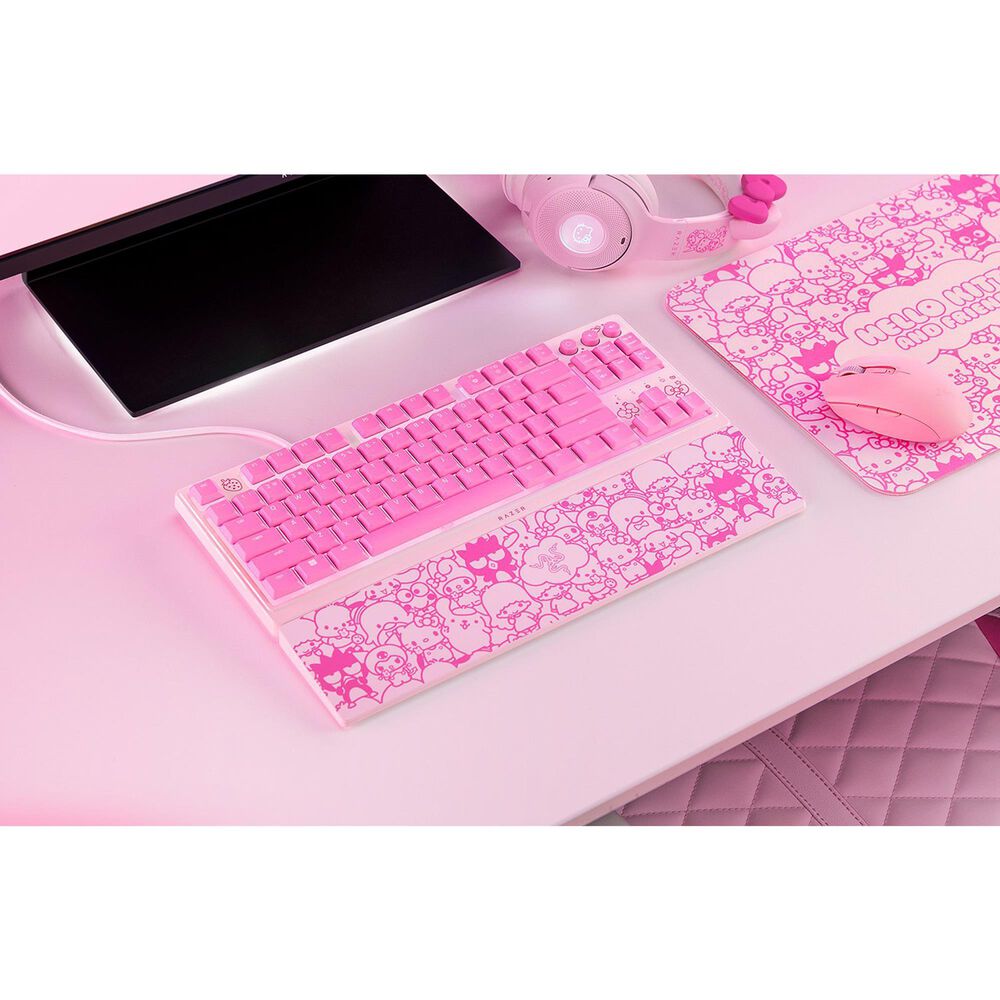 Razer Ornata V3 Tenkeyless Hello Kitty and Friends Edition Keyboard in Pink, , large