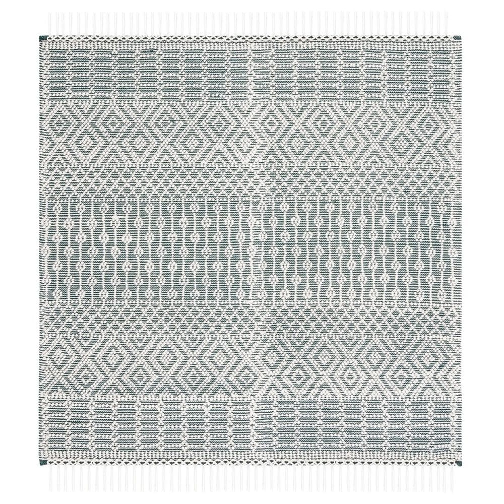 Safavieh Natura 6" Square Green Area Rug, , large