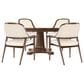 HOOKER Archives 5-Piece Round Dining Set in Classic Walnut, , large