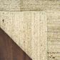 Nourison Ridge Sage and Ivory 2" x 3" Area Rug, , large
