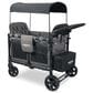 Wonderfold Elite Quad Stroller Wagon in Charcoal Gray, , large