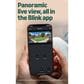 Blink Arc 2K Plug-In Panoramic Vision in Black, , large