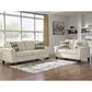 Ashley Abinger Stationary Sofa and Loveseat Set in Natural, , large