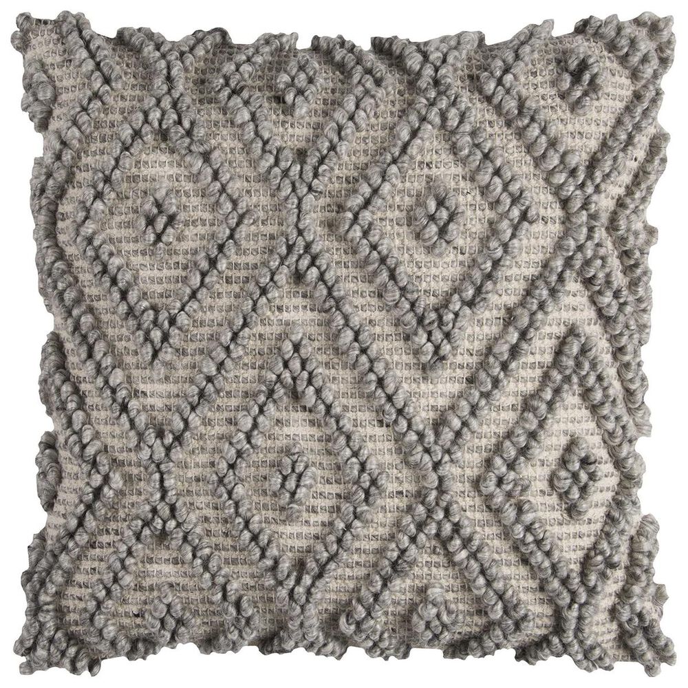 Rizzy Home 20" x 20" Pillow Cover in Grayish Tan, , large