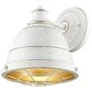 Golden Lighting Bartlett 1-Light Wall Sconce in French White, , large