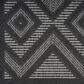 Nourison Versatile 4" x 6" Charcoal and Black Indoor/Outdoor Area Rug, , large