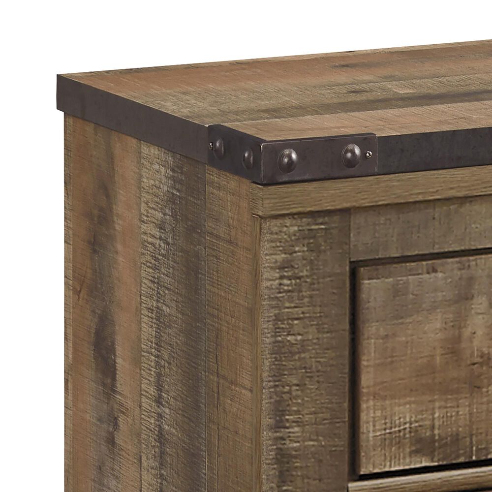 Ashley Trinell 2-Drawer Nightstand in Brown, , large