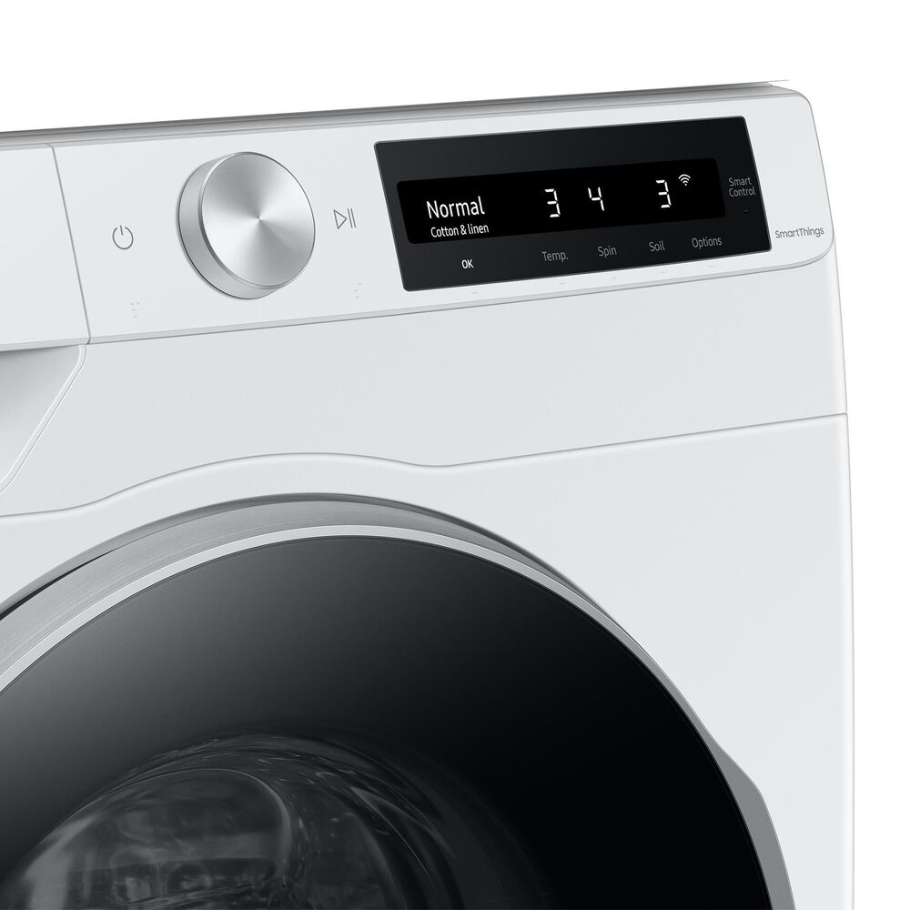 Samsung 4.0 Cu. Ft. Smart Front Load Electric Dryer in White, , large
