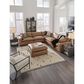 Ashley Emilia Oversized Accent Ottoman in Caramel, , large