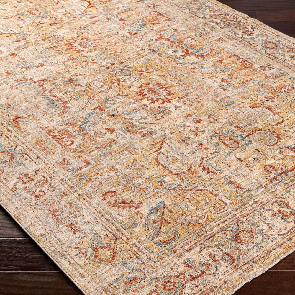 Surya Aspendos 6&#39;7&quot; x 9&#39;6&quot; Gray, Charcoal, Taupe, Dusty Pink, Rust, Burgandy, Mustard, Blue, Black and Cream Area Rug, , large