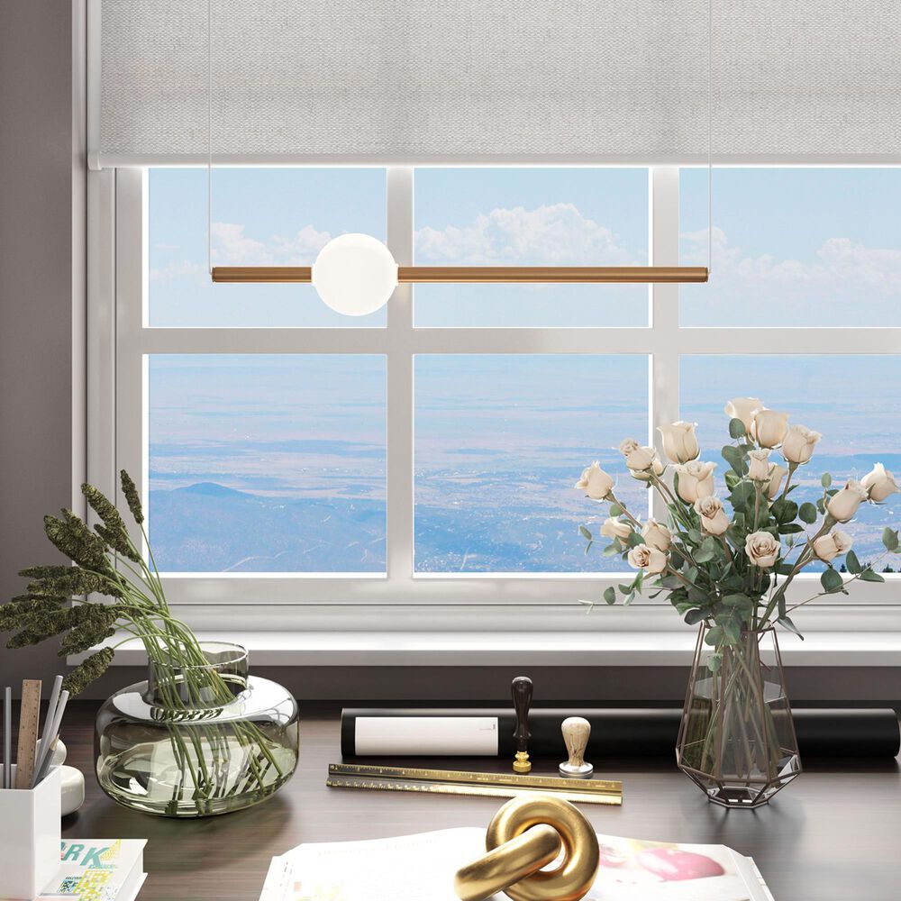 Zuo Modern Adeo Ceiling Lamp in Brass, , large