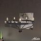 Hunter Merlin 5-Light Chandelier in Noble Bronze, , large