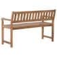Linon Home Decor Catalan Bench in Warm Acorn, , large