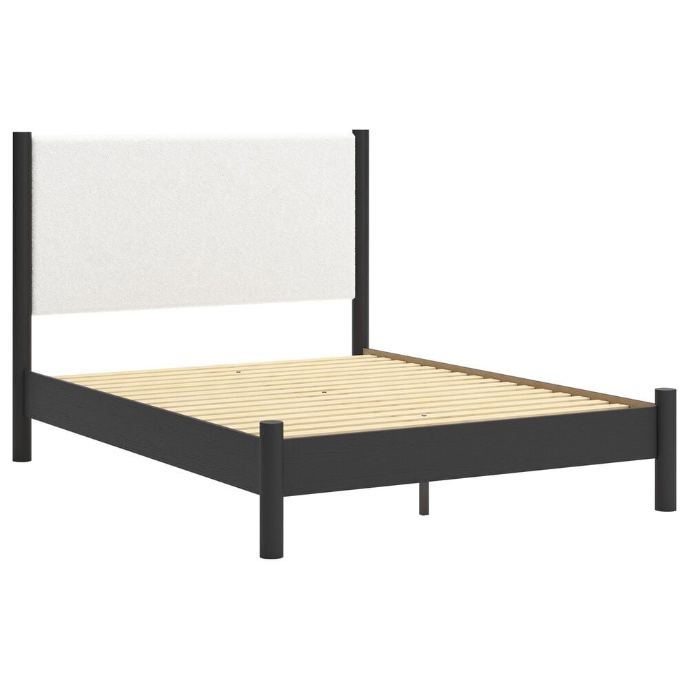 Ashley Cadmori 3-Piece Queen Platform Bedroom Set in Black and White, , large