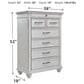 Ashley Kanwyn 5-Piece Queen Storage Bedroom Set in Whitewash, , large