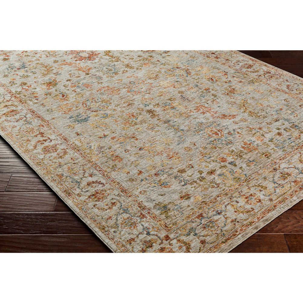 Surya Mona Lisa Oriental 10&#39; x 14&#39; Tan, Mustard, Olive, Sage, Brick Red, Dark Blue and Burgundy Area Rug, , large