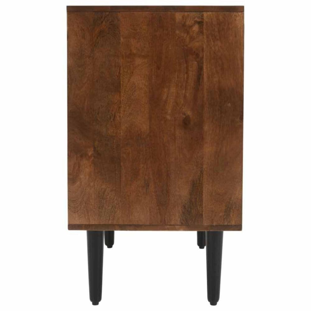 Waltham Trent Woven Front Accent Cabinet in Chestnut, , large