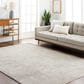 Surya Masterpiece Light Gray, Medium Gray and Cream 5" x 7"5" Area Rug, , large