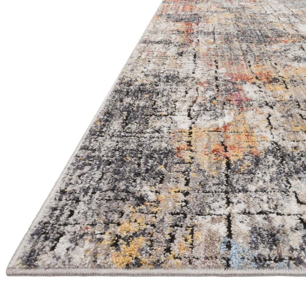 Loloi Medusa MED-07 3&#39;11&quot; x 5&#39;7&quot; Graphite and Sunset Area Rug, , large