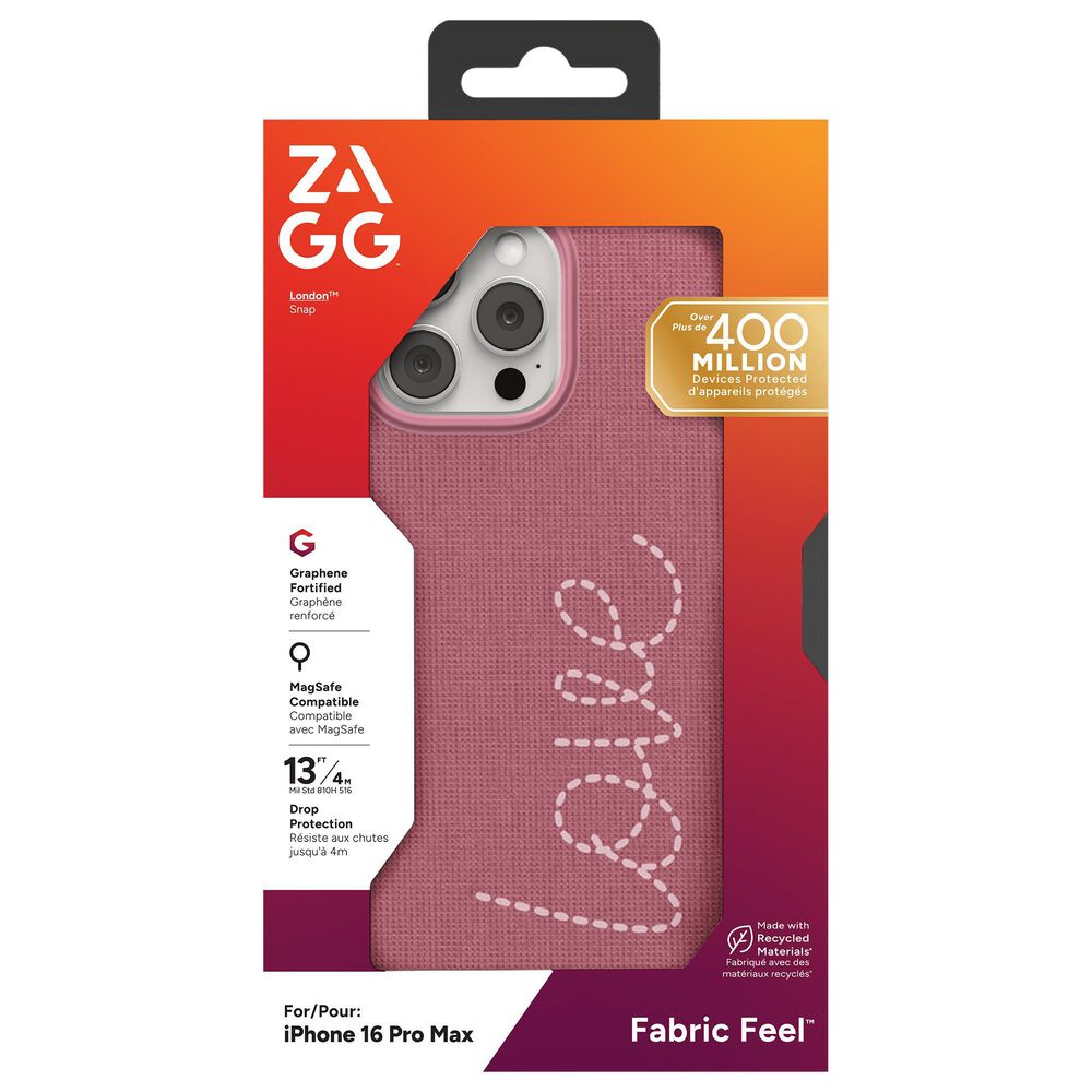 Zagg London Snap MagSafe Case for Apple iPhone 16 Pro Max in Love, , large