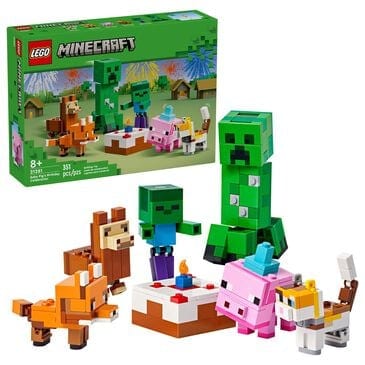 LEGO Minecraft Baby Pig"s Birthday Celebration, , large