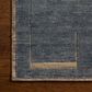 Loloi Beckham Birch and Denim 4" x 6" Area Rug, , large