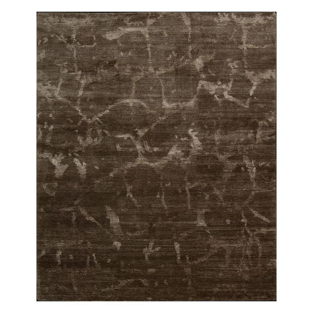 Nourison Silk Shadows SHA02 3'9" x 5'9" Brown Area Rug, , large