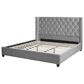 Jennifer Taylor Home Manhattan King Platform Bed in Opal Grey, , large