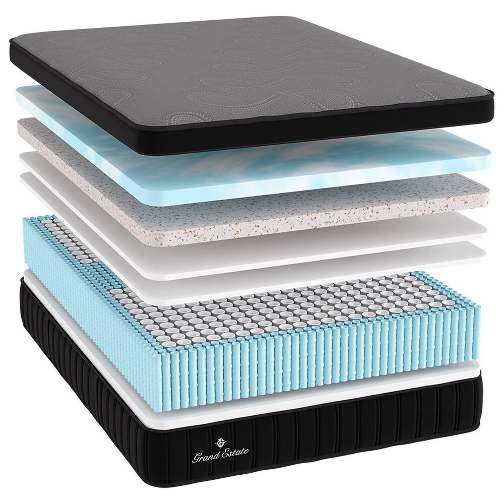 Grand Estate 700 Hybrid Medium Euro Top King Mattress, , large