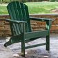 Ashley Sundown Shores Patio Adirondack Chair in Green, , large