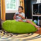 Jaxx 4" Cocoon Kids Bean Bag in Lime, , large