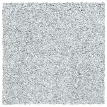 Safavieh August Shag AUG900G 4" Square Silver Area Rug, , large