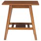 Linon Home Decor Charlotte End Table in Warm Walnut, , large