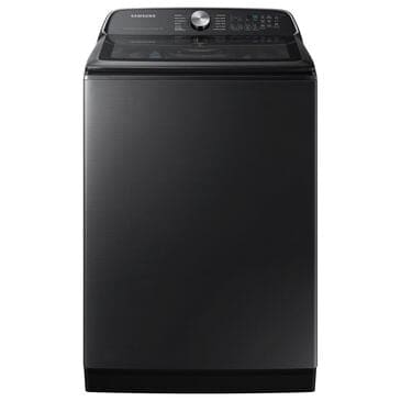 Samsung 5.5 cu. ft. Extra-Large Capacity Smart Top Load Washer with Super Speed Wash in Brushed Black, , large
