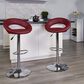 Flash Furniture Adjustable Barstool in Burgundy, , large
