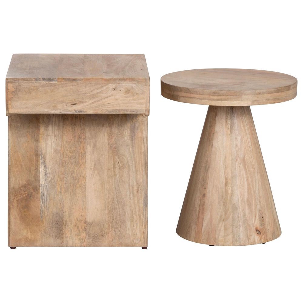 Crestview Collection Keppler Nesting End Tables in Natural &#40;Set of 2&#41;, , large
