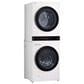LG Studio 5 Cu. Ft. Washer and 7.4 Cu. Ft. Electric Dryer WashTower in Essence White, , large