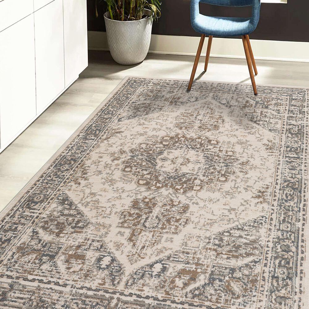 Amer Rugs Alpine 9&#39;2&quot; x 12&#39;2&quot; Light Beige Area Rug, , large