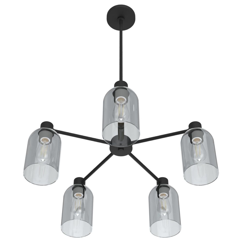 Hunter Lochmeade 5-Light Chandelier in Natural Iron, , large
