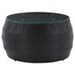 CorLiving Parksville Patio Coffee Table in Black, , large