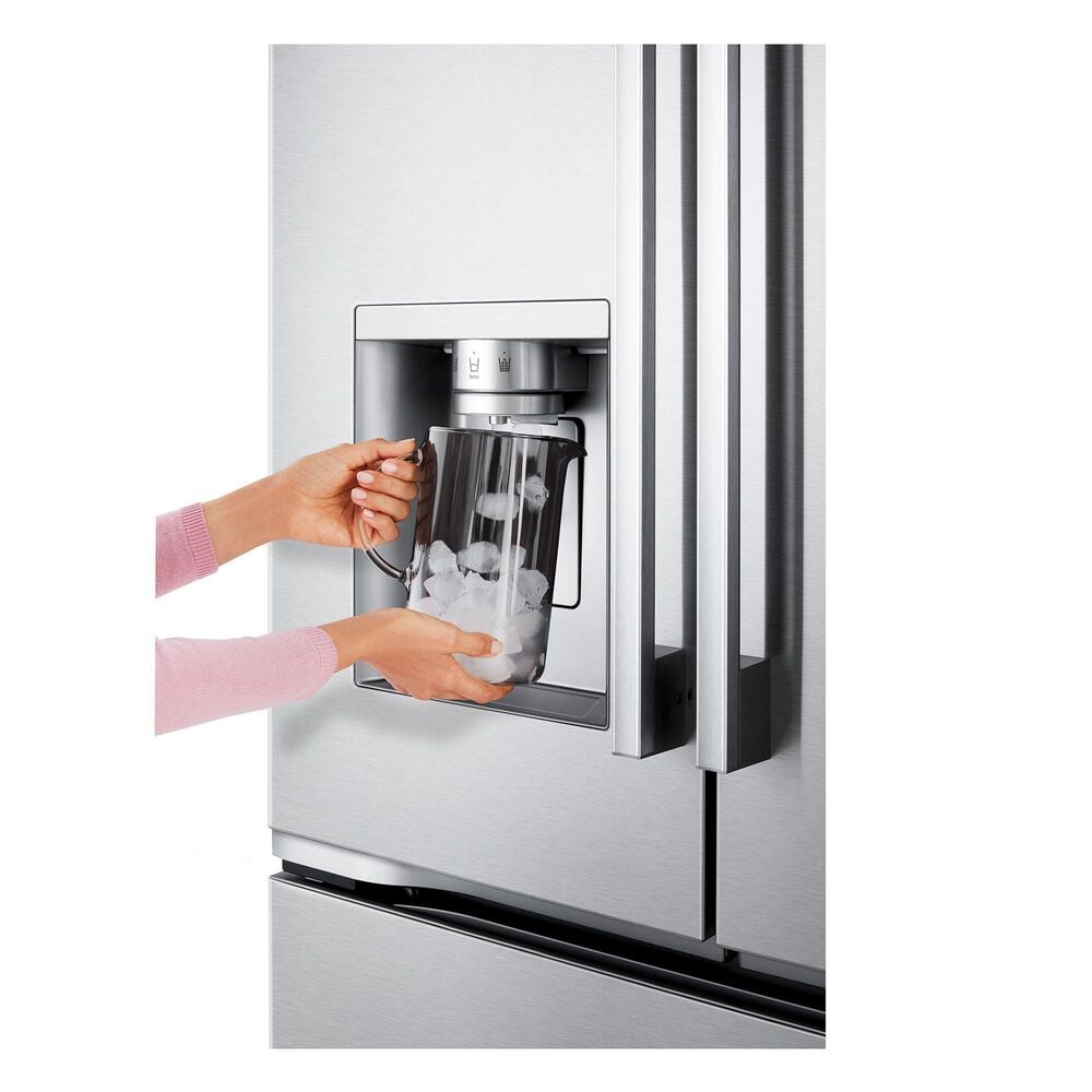 LG Counter-Depth MA with Zero Clearance 3-Door French Door Refrigerator with Thin Door Design, , large